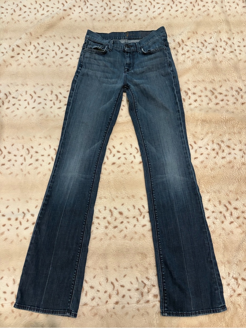 7 For All Mankind Women's Bootcut Jeans - Picture 3 of 5